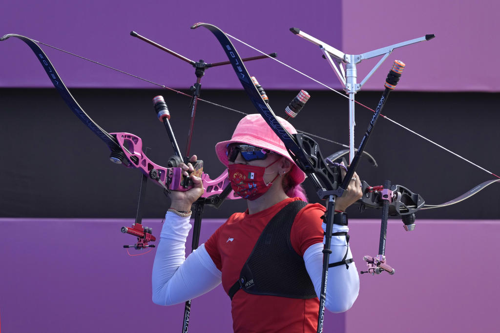 Aída Román, eliminada de tiro con arco individual en Juegos Olímpicos de Tokio 2020