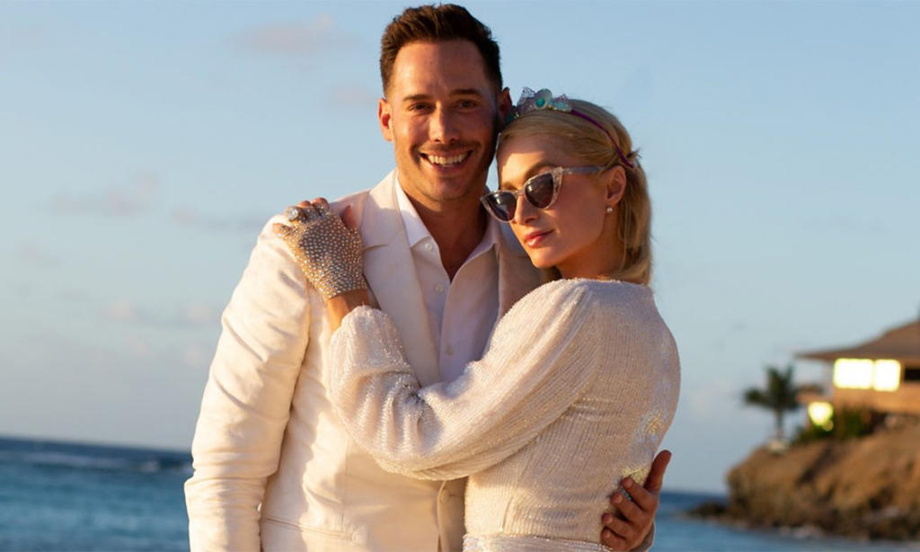Paris Hilton espera a su primer hijo junto a su prometido, Carter Reum