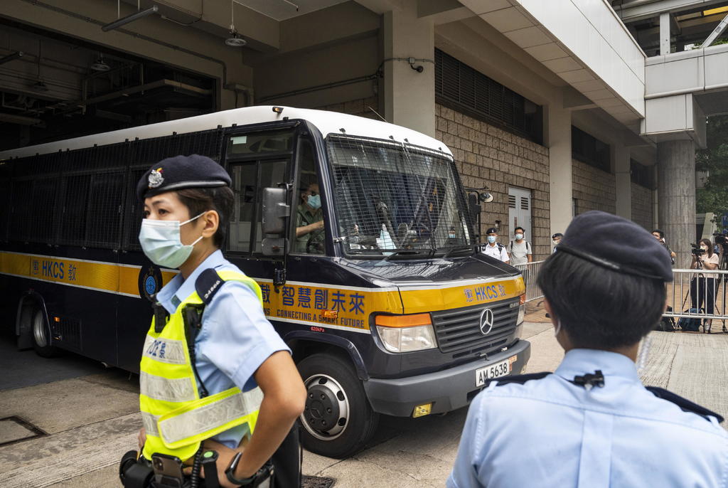 El primer procesado por la ley de seguridad de Hong Kong es declarado culpable de secesión
