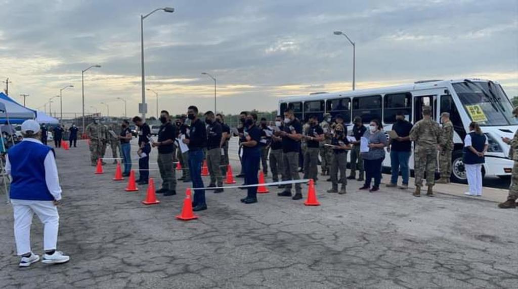 Autoridades realizan jornada de vacunación trasfronteriza en Ciudad Acuña