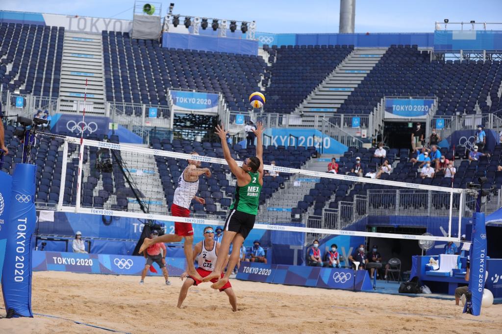 Mexicanos vuelven a caer en voleibol de playa en Tokio 2020