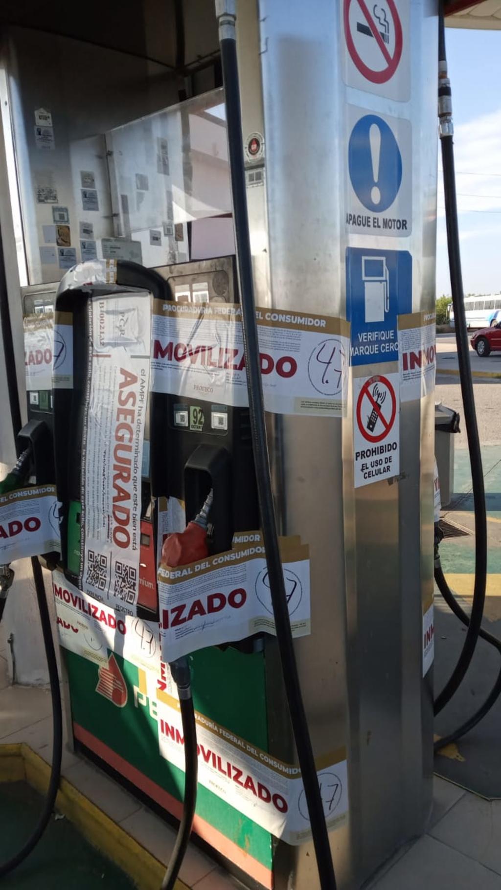 Profeco clausura gasolinera en Coahuila por despachar menor cantidad