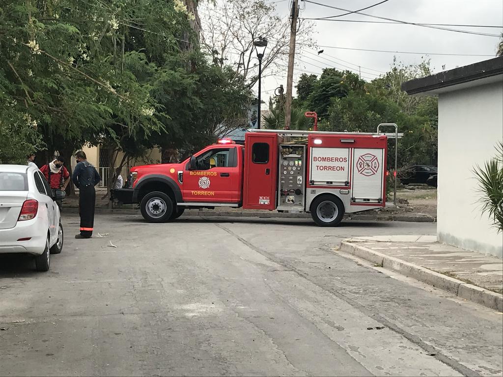 Fuga de gas en domicilio de la colonia Jacarandas de Torreón moviliza a los Bomberos
