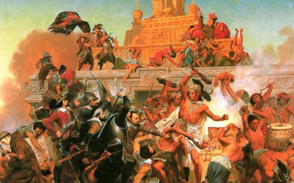 ¿Qué causó la caída de Tenochtitlán?