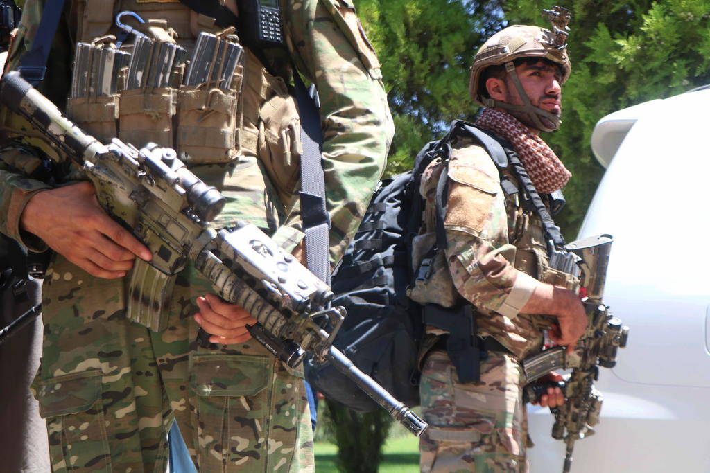 La OTAN ha donado 72 millones de dólares en equipamiento al ejército afgano en 2021