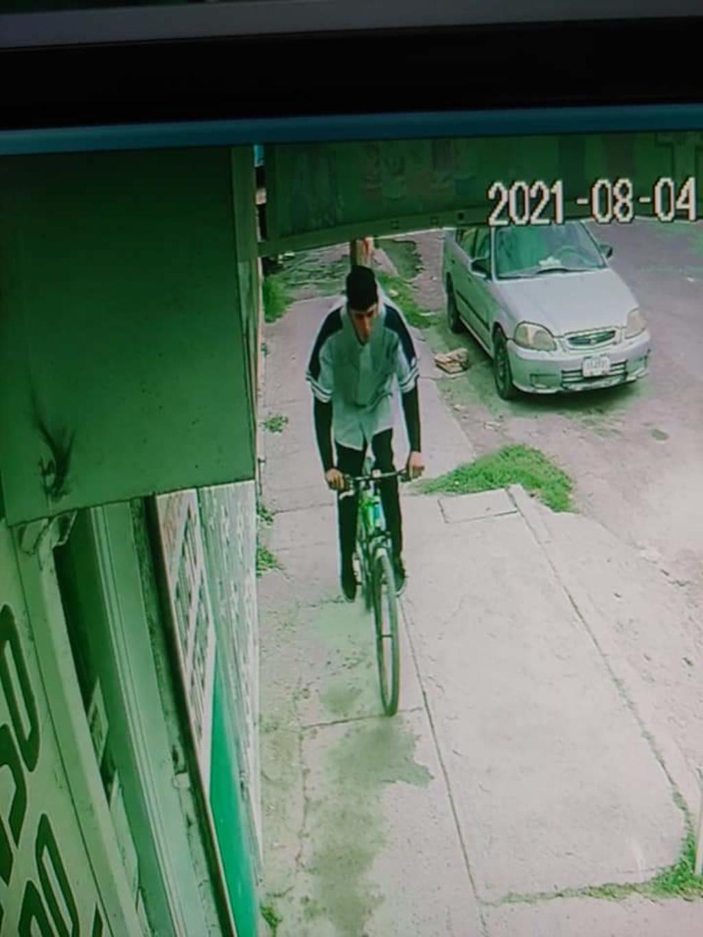 Denuncian robo de bicicleta en la colonia La Cortina de Torreón por medio de redes sociales