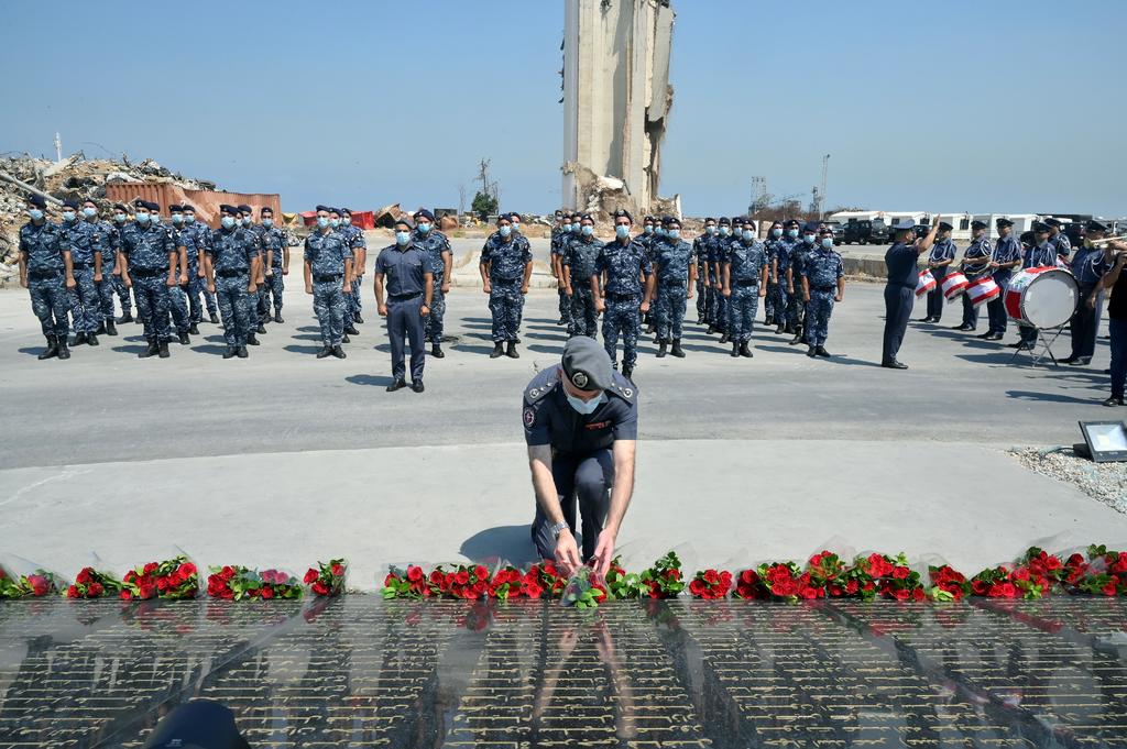 Beirut recuerda a las víctimas de la explosión en el puerto con ceremonia interreligiosa