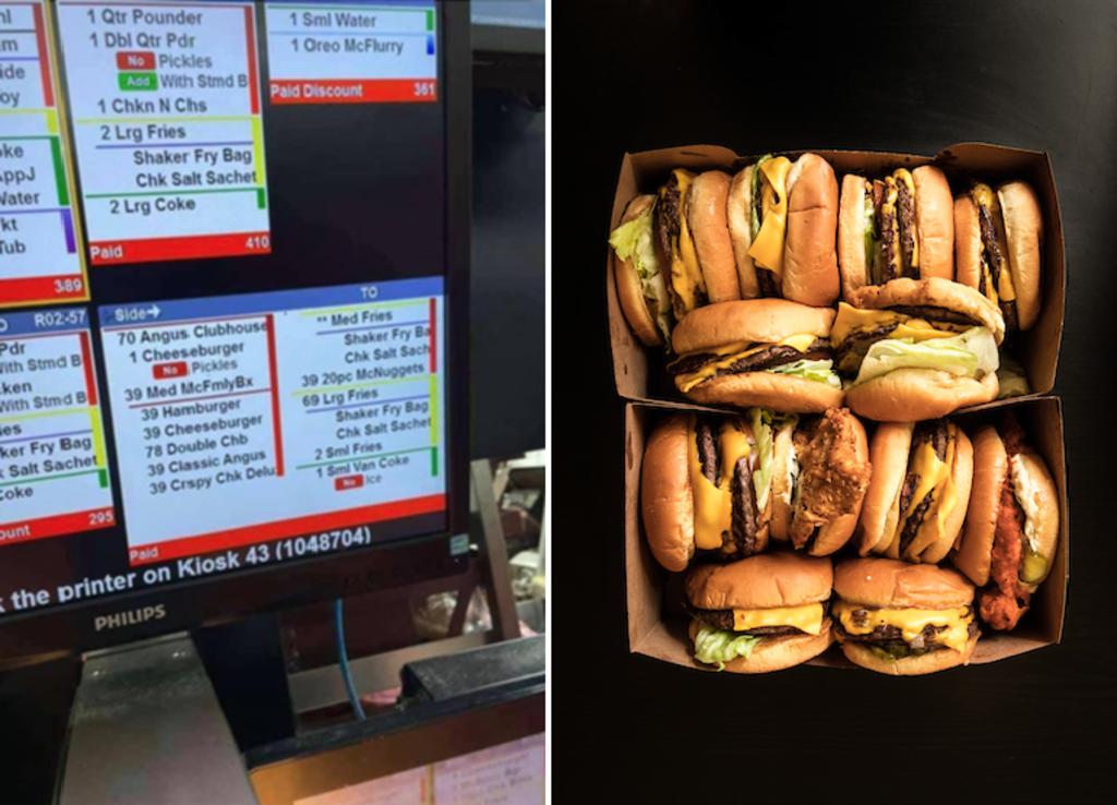 Empleado de cadena de comida rápida revela un pedido ‘insólito’
