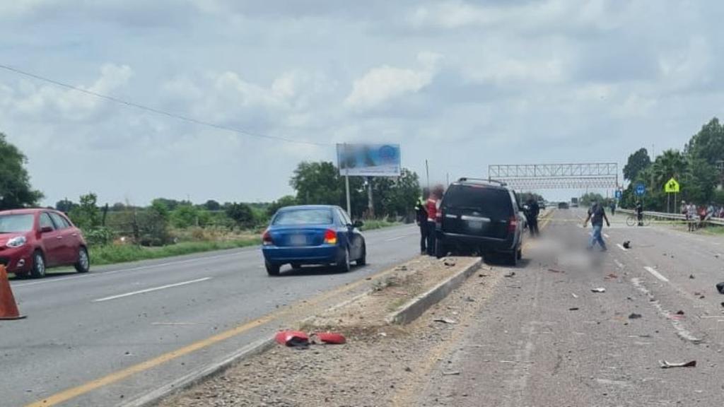 Se registra cierre intermitente de carretera en tramo Entronque La Cuchilla en Torreón ante accidente vial