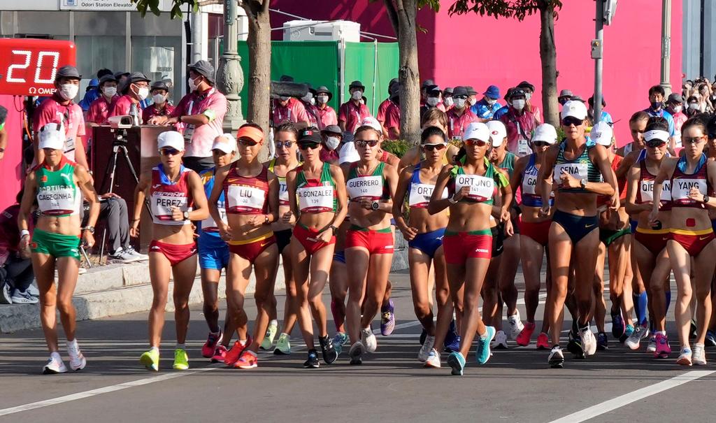 Alegna González brilla en su debut olímpico con quinto lugar en marcha 20 km