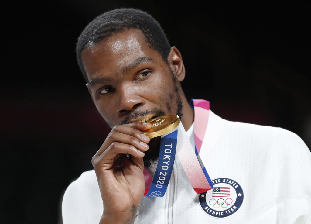 Kevin Durant asegura el oro de EUA en baloncesto en los Juegos Olímpicos de Tokio 2020