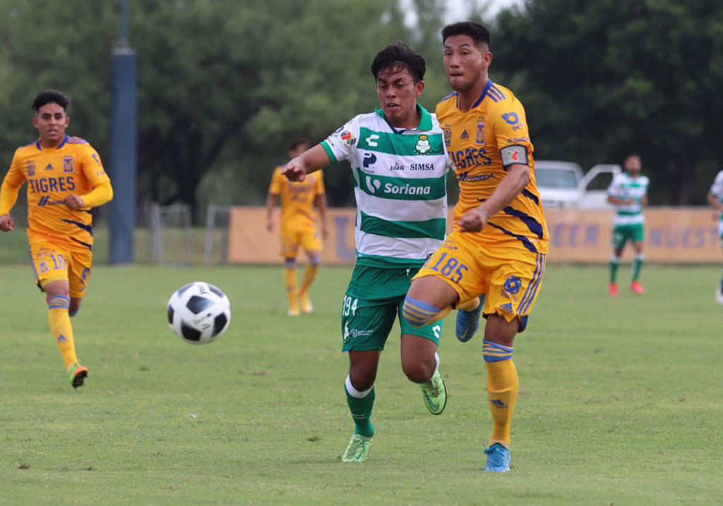 Empatan Santos y Tigres en la categoría Sub-20