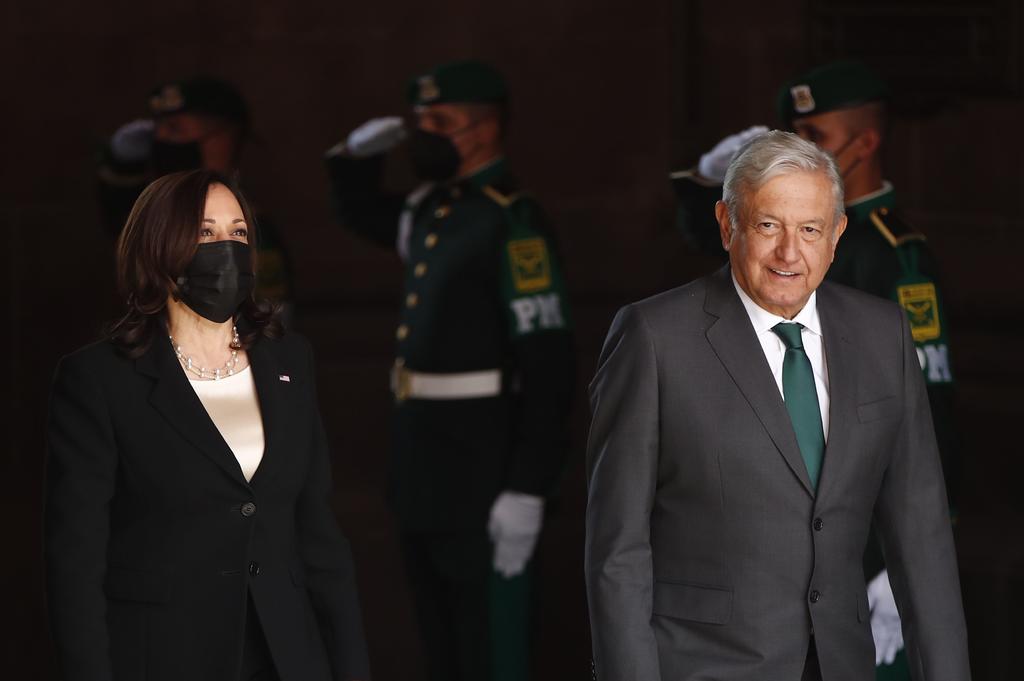 López Obrador y Kamala Harris hablarán el lunes sobre temas bilaterales