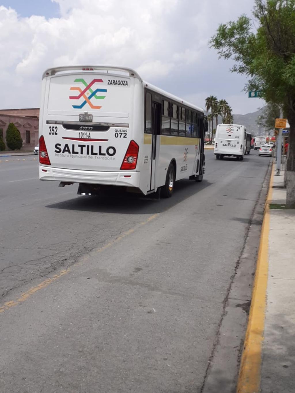 En Saltillo 20 choferes de transporte público dan positivo en antidoping
