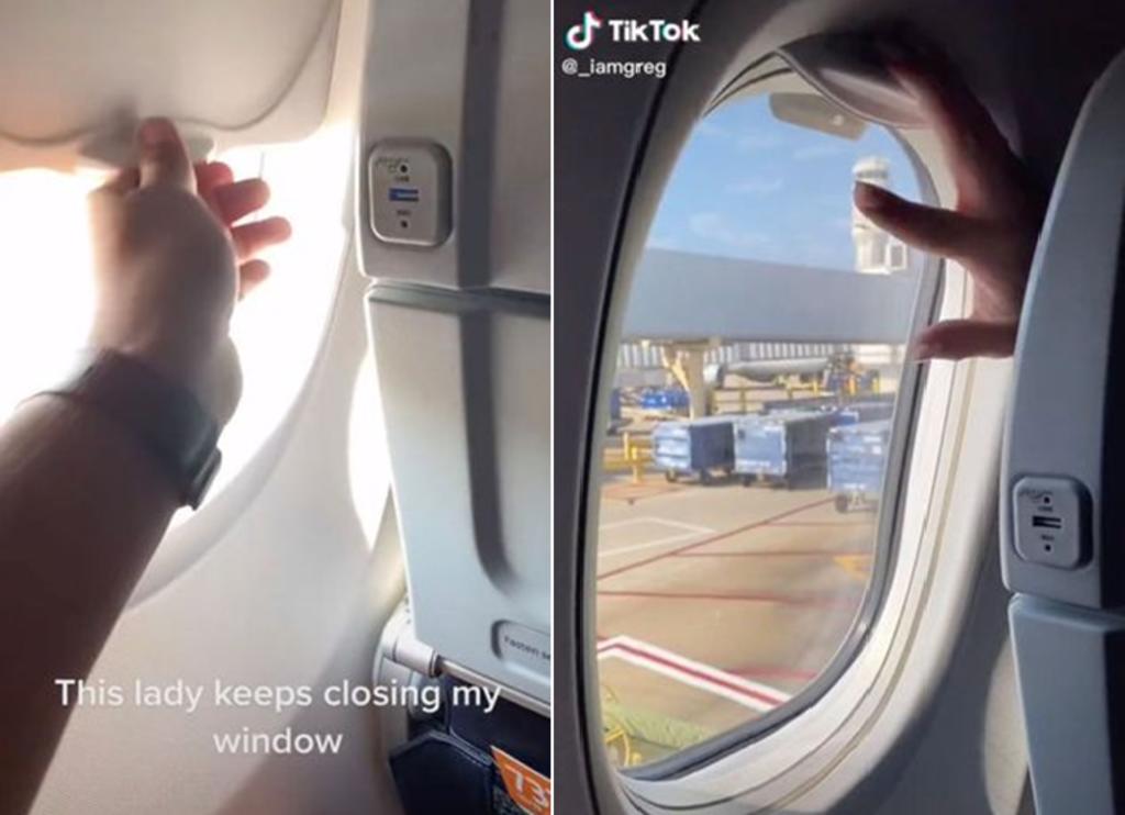 Pasajeros de avión ‘pelean’ por mantener la ventana abierta o cerrada