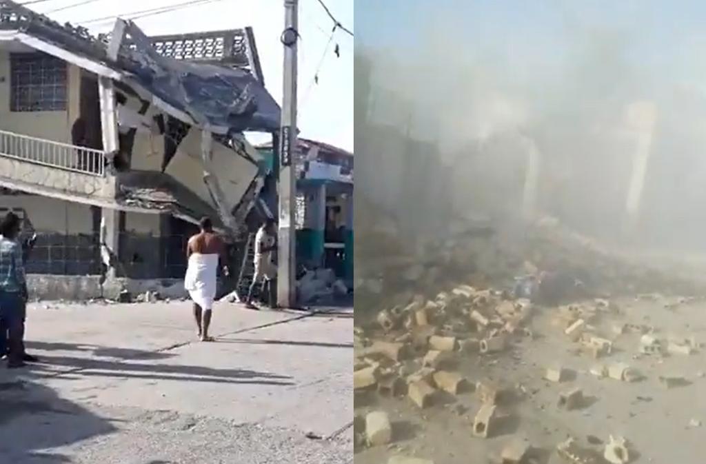 Difunden videos y fotografías del terremoto en Haití