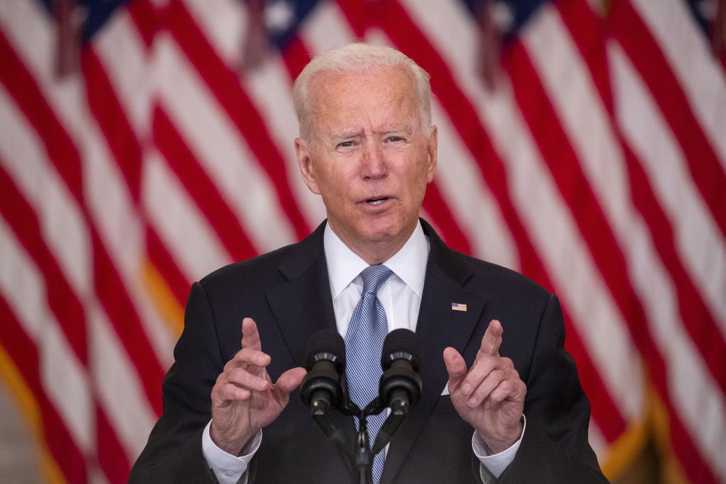 Jo Biden se reafirma 'por completo' en decisión de retirar fuerzas de Afganistán