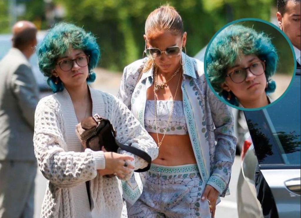 'Parece su abuela'; critican aspecto físico de la hija de Jennifer Lopez de 13 años
