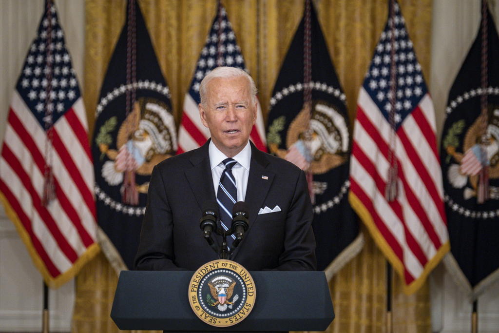 El presidente Joe Biden afirma que hay mayores amenazas que los talibanes en Afganistán