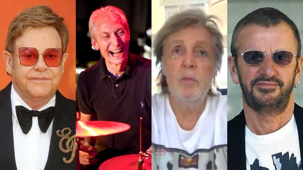 Elton John, Paul McCartney y más despiden al Rolling Stone, Charlie Watts