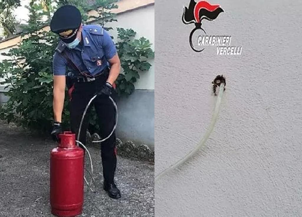 Italiano intenta quemar la casa de su vecino llenándola de gas