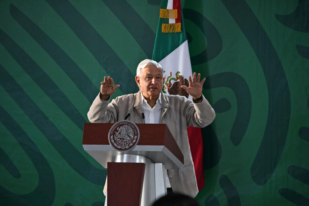 El presidente de México  promociona su nuevo informe de Gobierno con el eslogan 'hechos, no palabras'