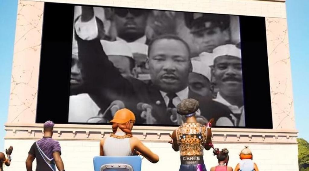 Fortnite dedica museo a Martin Luther King
