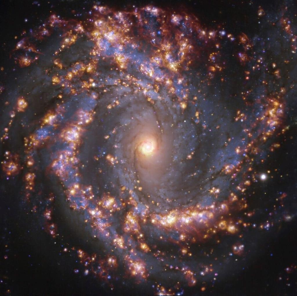 Las galaxias, al crear estrellas, también 'contaminan' el cosmos