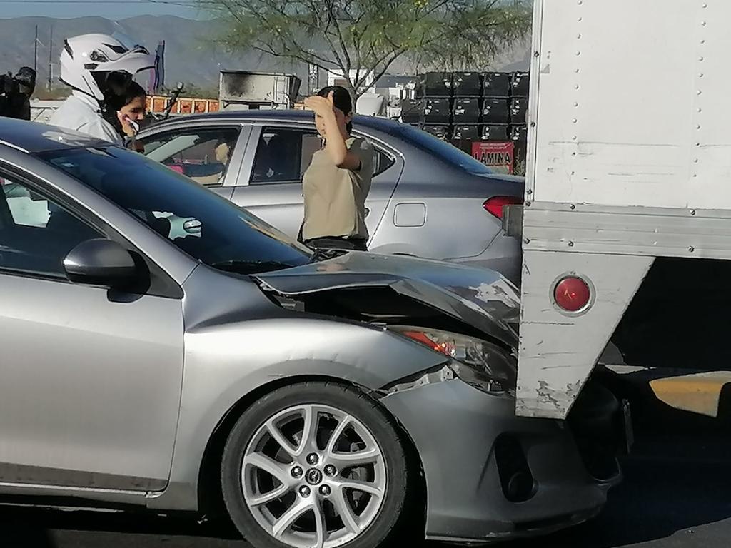 Se registran accidentes consecutivos en el Periférico de Torreón