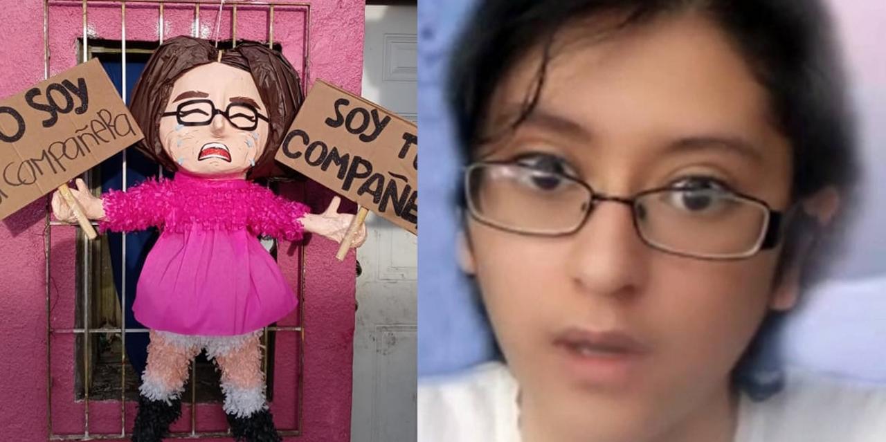 'Desgraciades, esperen mi demede'; Andra, persona no binaria, amenaza a piñatería con demanda