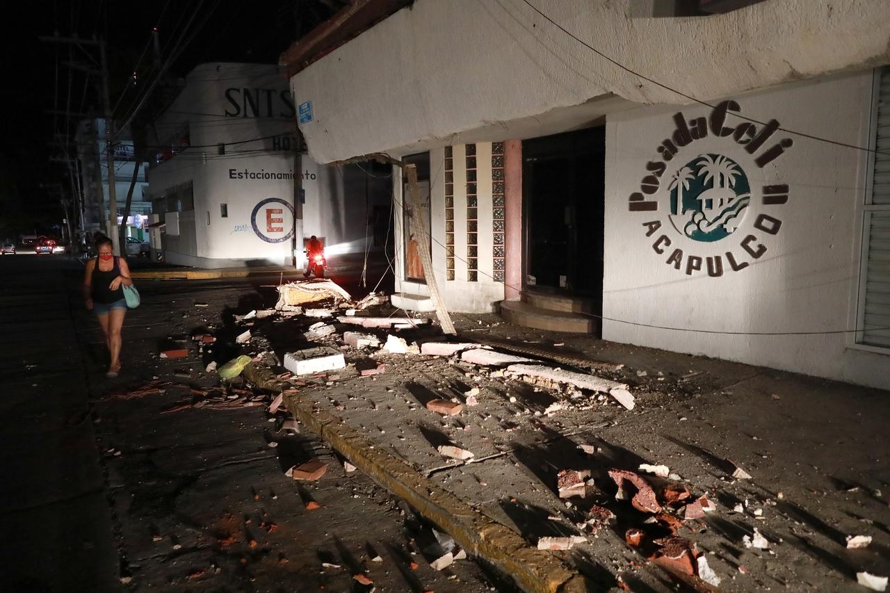 Gobernador de Guerrero reporta un fallecido por terremoto de magnitud 7.1