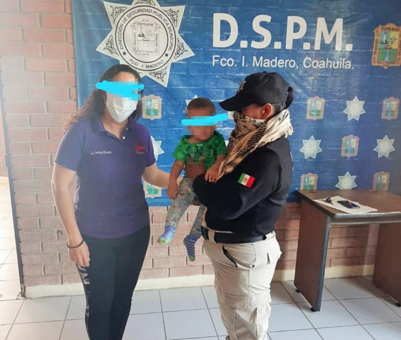 La Pronif tiene en resguardo a bebé de 11 meses localizado en Madero