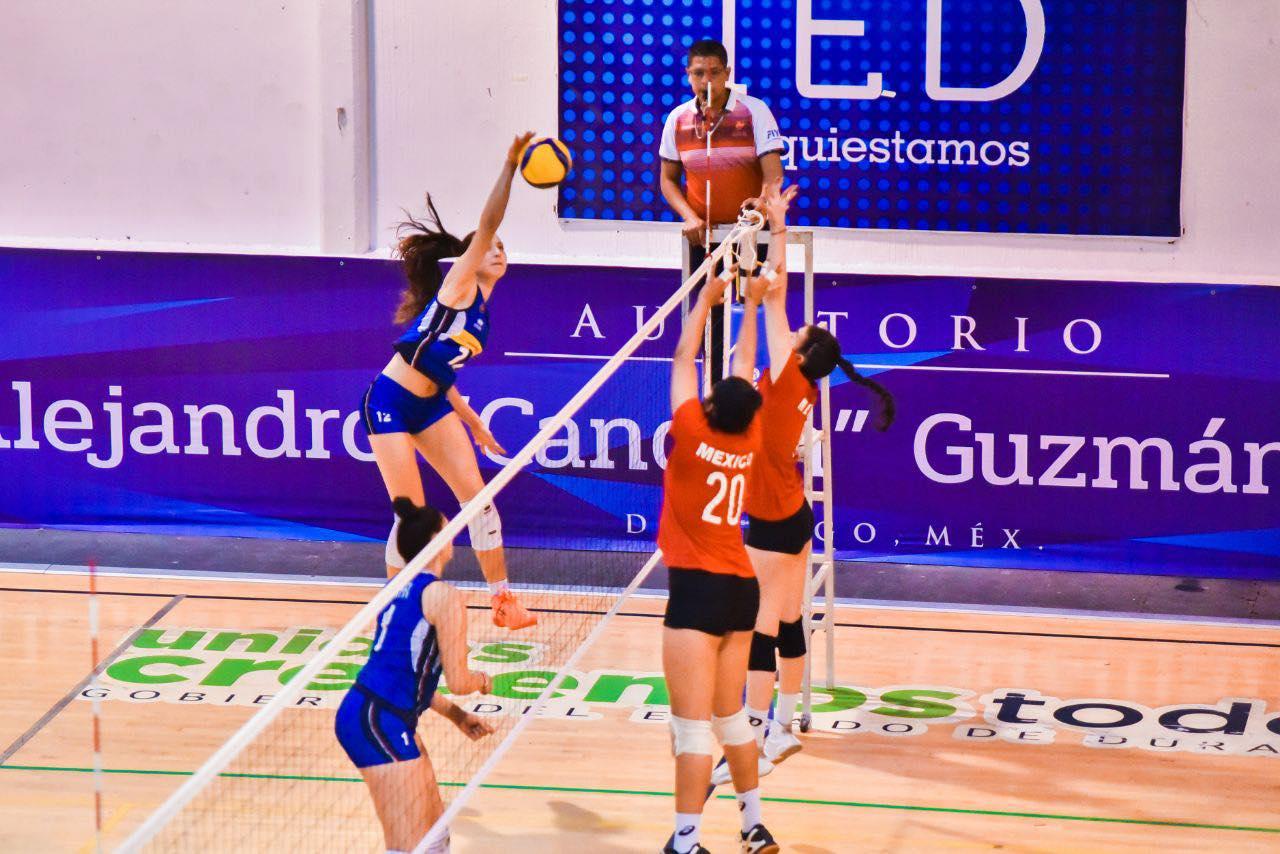 México le dio pelea a Italia previo al Mundial Juvenil de Voleibol Femenil en Durango