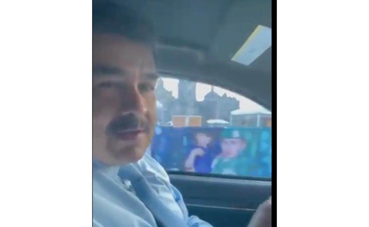 Nicolás Maduro llega manejando camioneta a Cumbre Celac