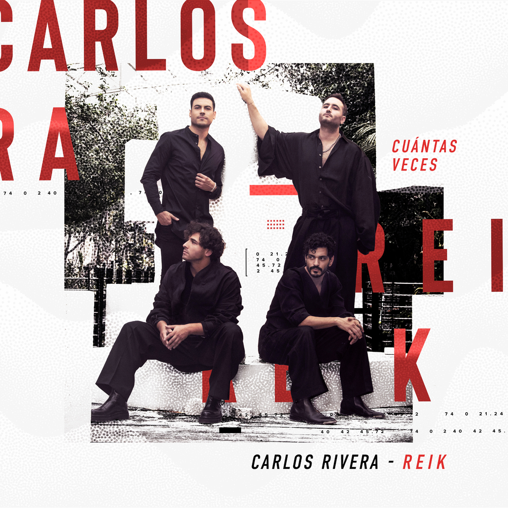 Carlos Rivera y Reik lanzan balada Cuántas veces