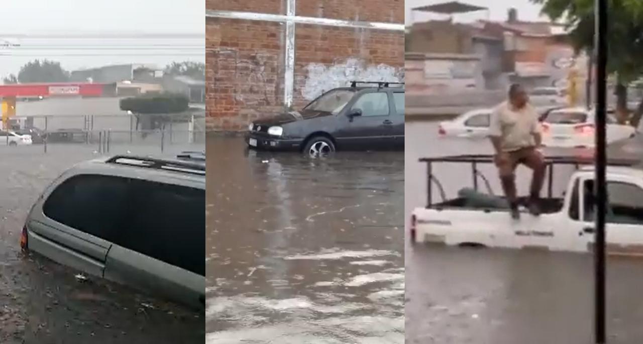 VIDEOS: Guadalajara queda bajo el agua ante fuerte inundación