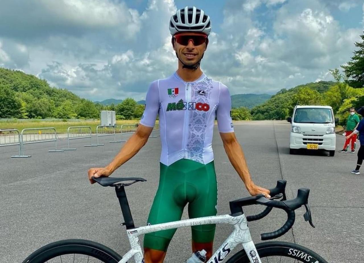 Mexicano Eder Frayre interviene en Mundial de Ciclismo en Bélgica