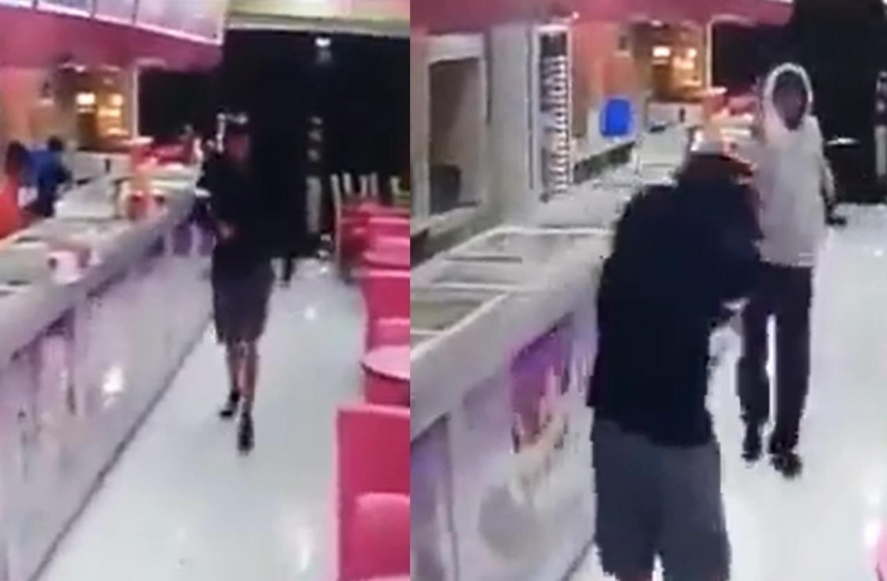 VIDEO: Hombre es baleado mientras compraba un helado en peletería de Iztacalco