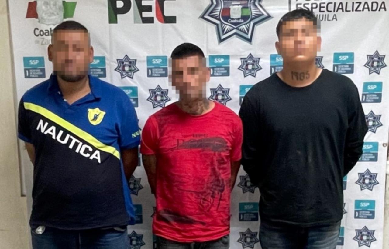 Tres hombres detenidos con armas y drogas permanecen en Cereso de Piedras Negras