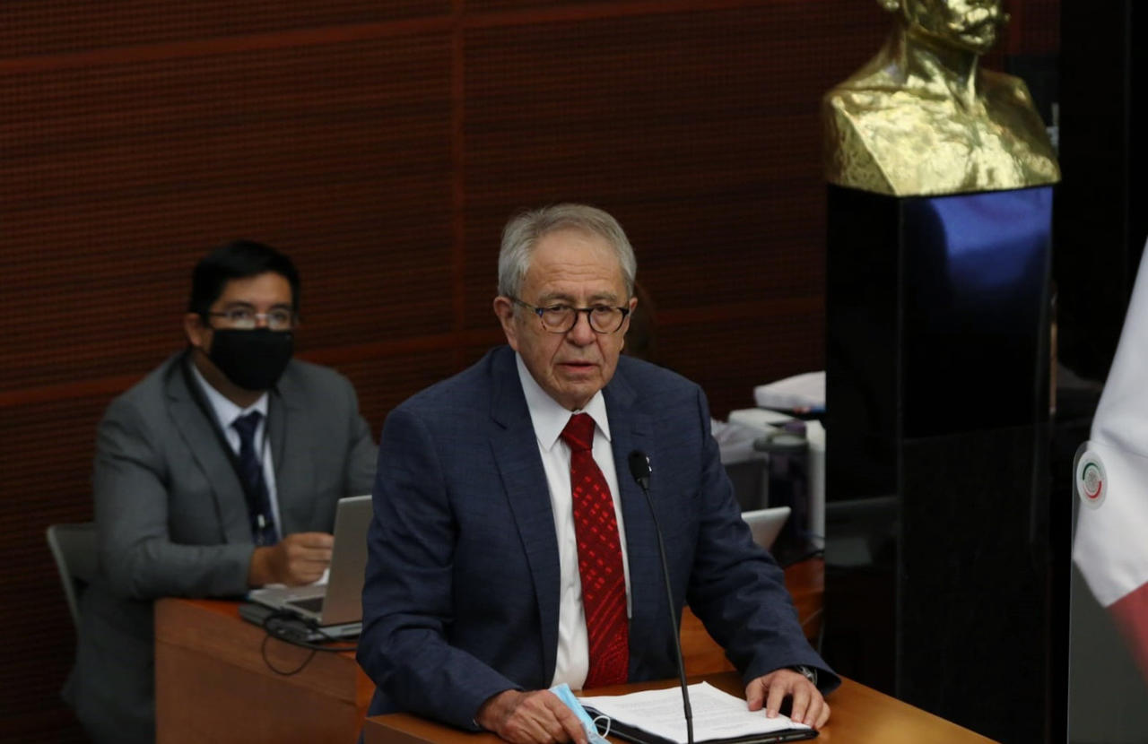 El secretario de Salud comparece sin la presencia de Hugo López-Gatell