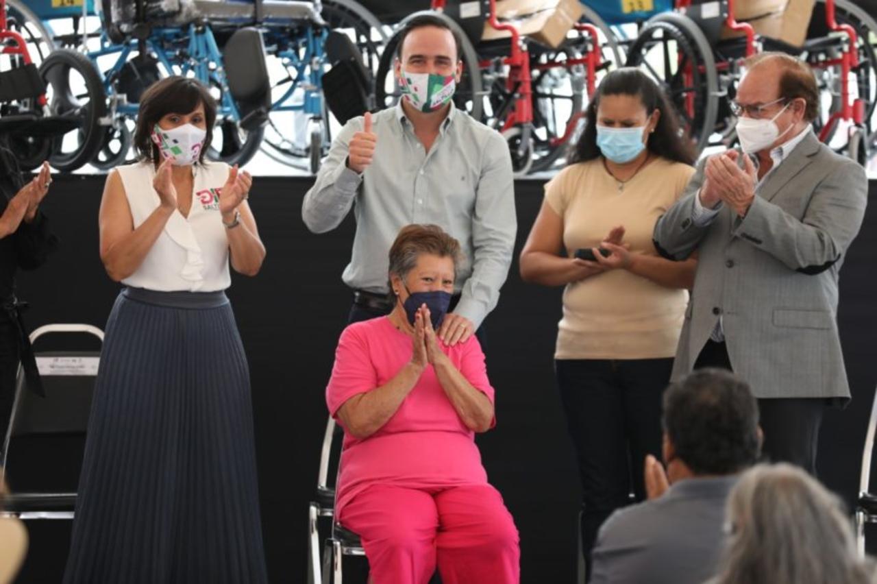 Más de tres mil familias han sido beneficiadas con la entrega de aparatos funcionales en Saltillo