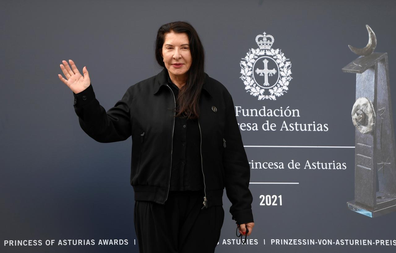 Marina Abramović llega a Oviedo para recibir el Princesa de Asturias de las Artes