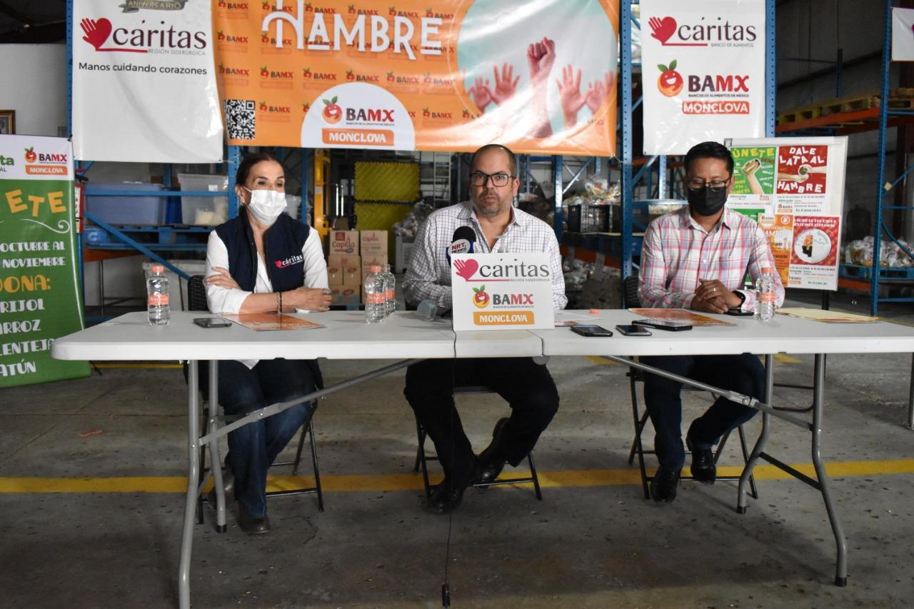 Banco de Alimentos de Monclova convoca a jóvenes a 'Reto contra el hambre'