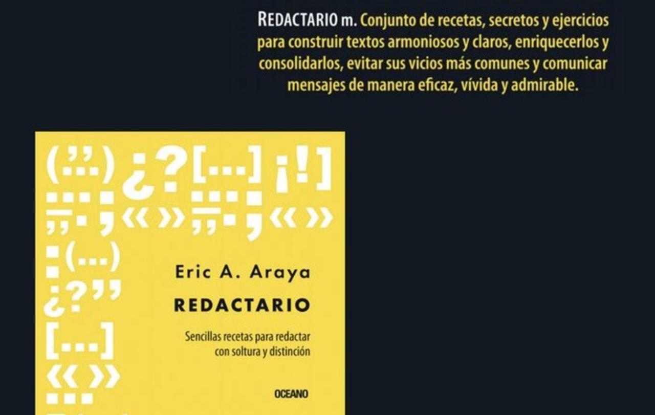 El autor Eric A. Araya presentará su nuevo libro en Plaza Cuatro Caminos