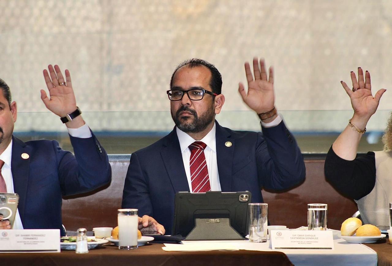 Omar Castañeda asume secretaría de Comisión de Zonas Metropolitanas en Congreso de la Unión