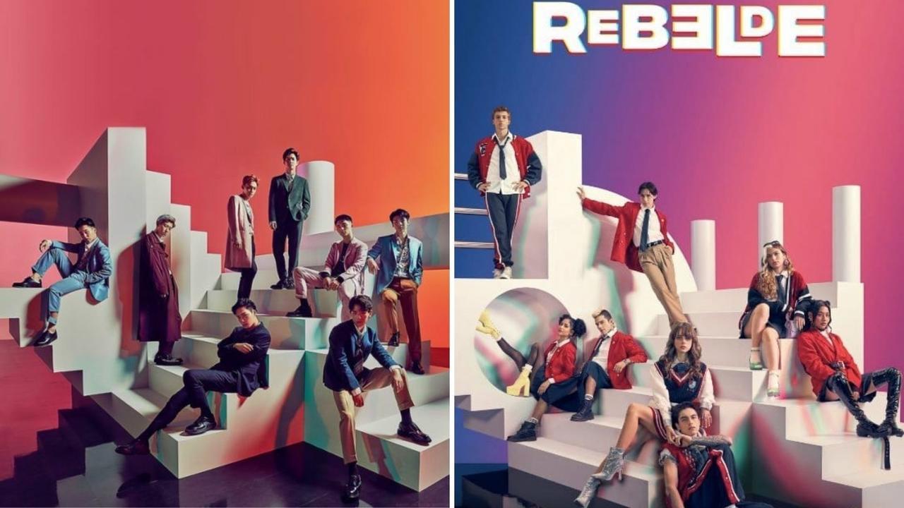 Denuncian plagio de la serie Rebelde por usar idea del grupo EXO