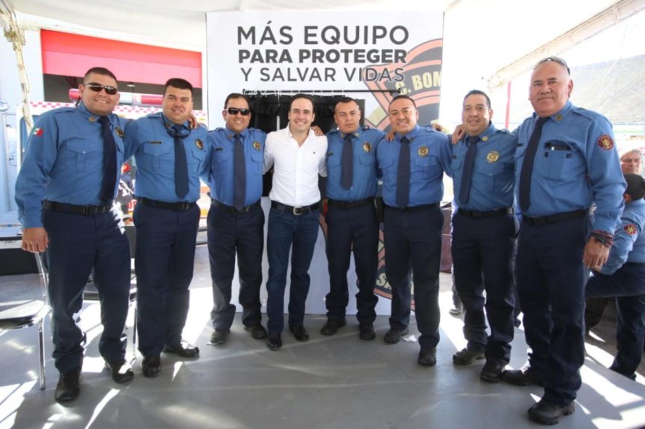 Protección Civil de Saltillo realiza capacitación a cuerpo de bomberos