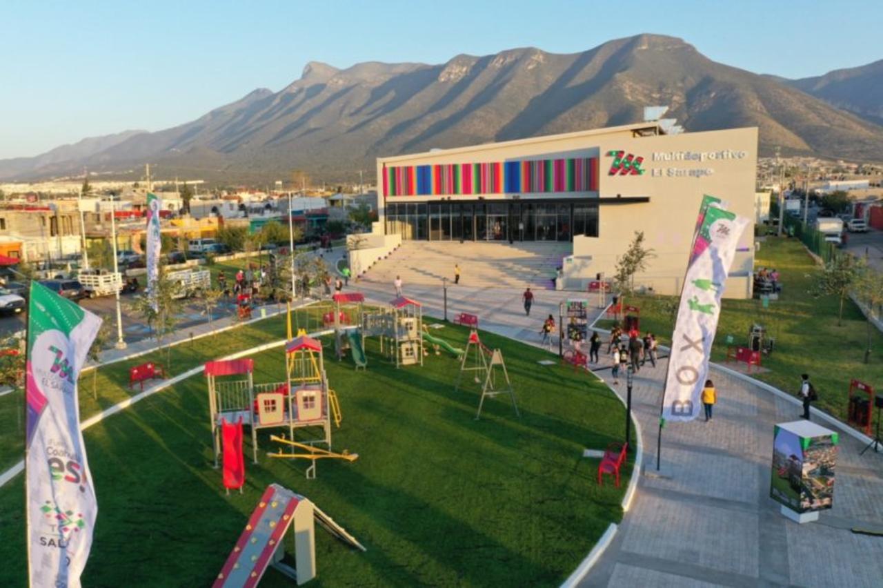 Celebran primer aniversario de Multideportivo 'El Sarape' en Saltillo