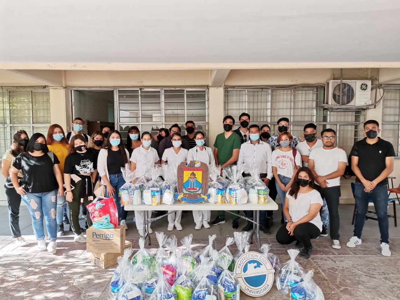 Universidad Autónoma de Coahuila Unidad Torreón concluye colecta anual de víveres