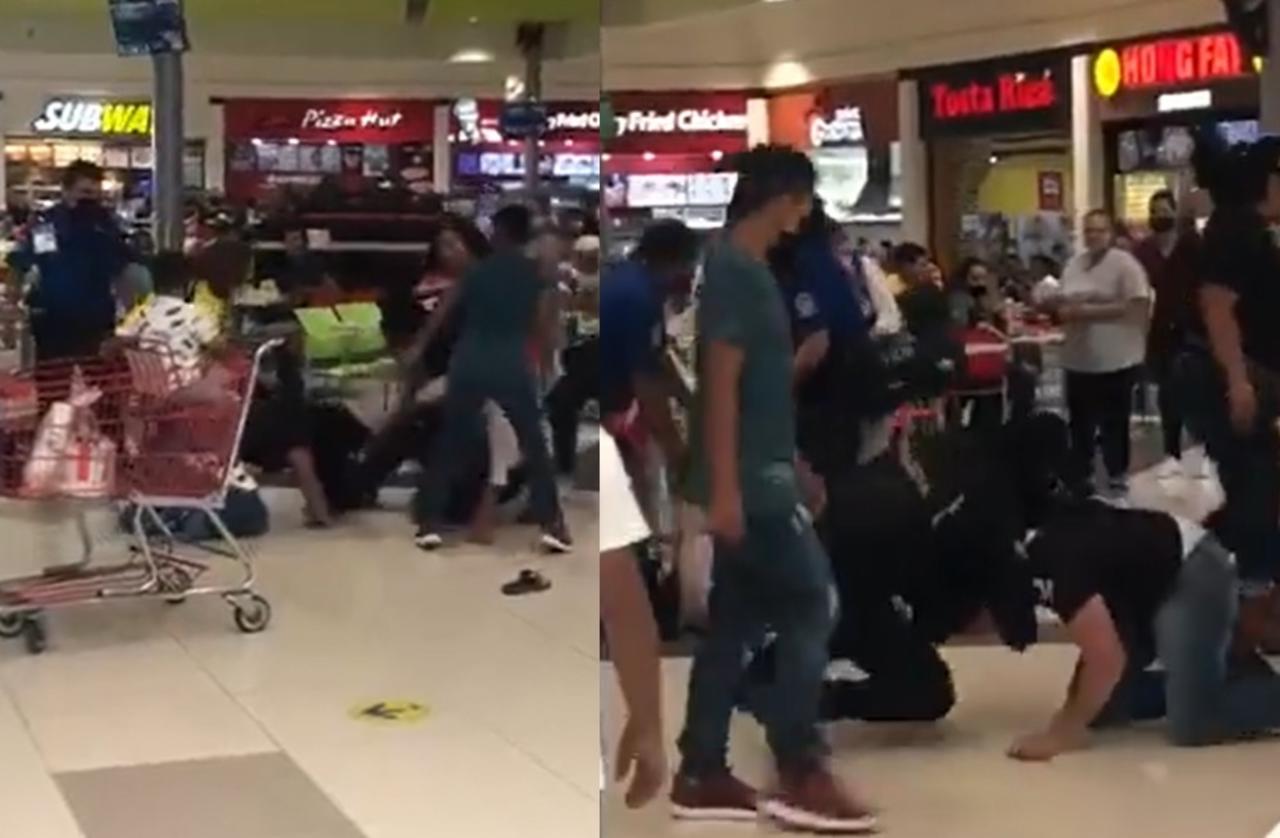 VIDEO: Jóvenes protagonizan golpiza durante cumpleaños en centro comercial de Nuevo León